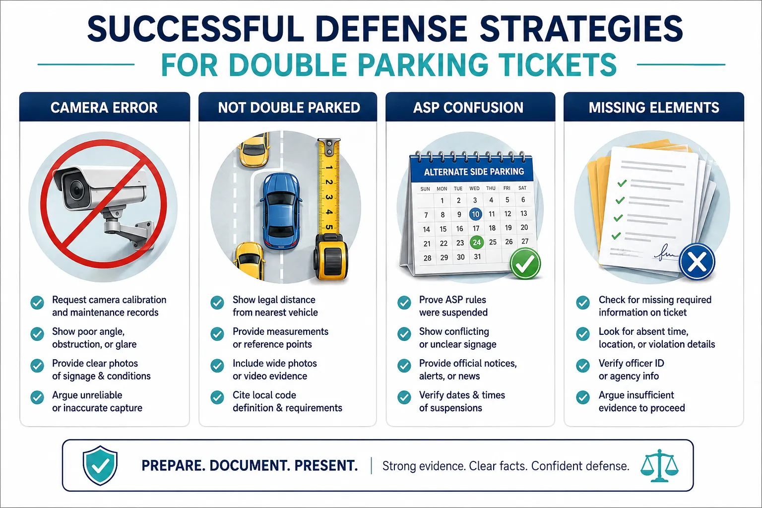 How to Fight a Double Parking Ticket in NYC: Step-by-Step Process