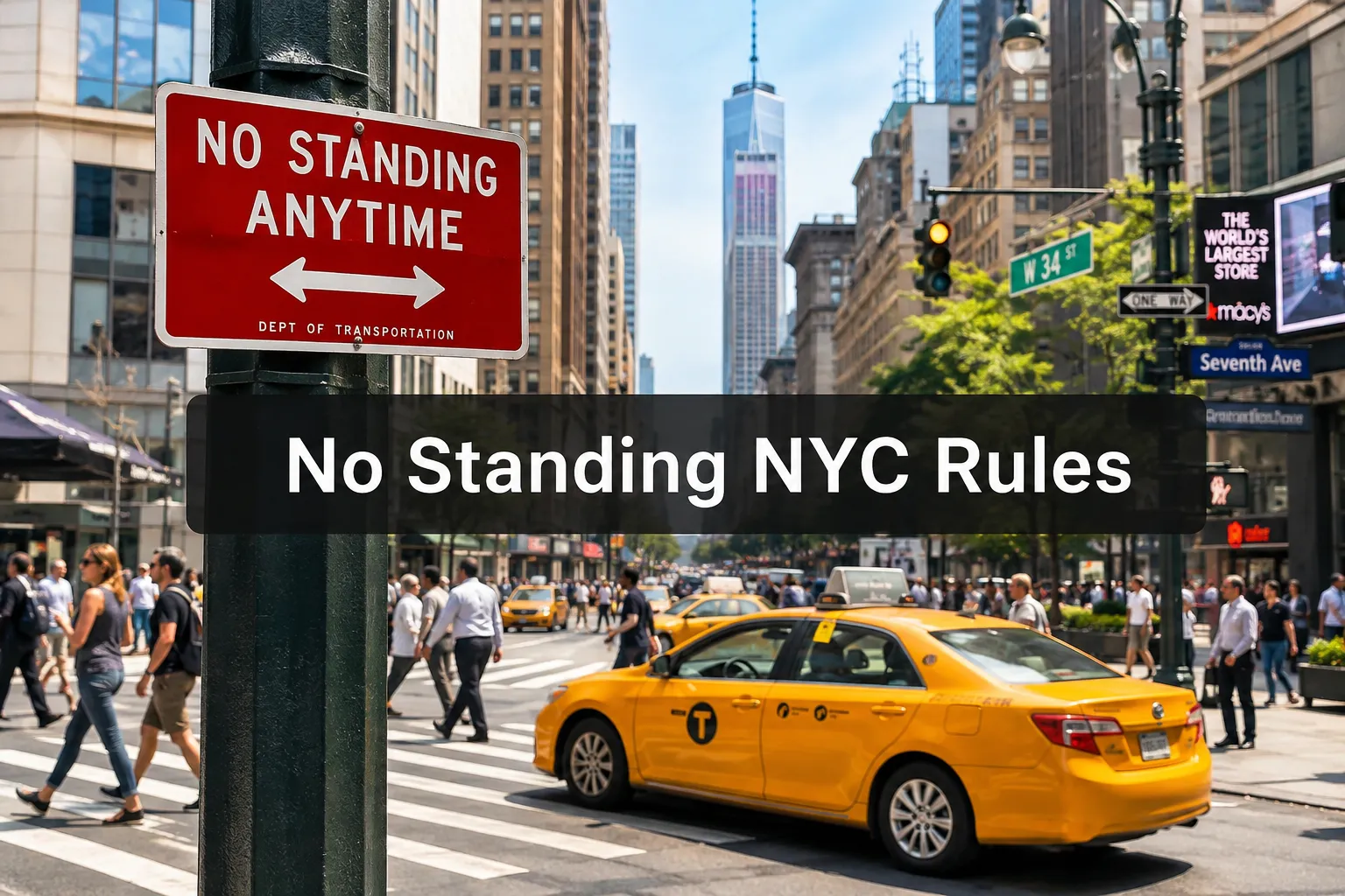 What Does No Standing Mean in NYC?