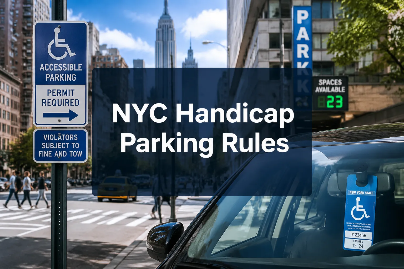 NYC Handicap Parking Rules: Complete 2026 Guide to Permits, Violations & Enforcement