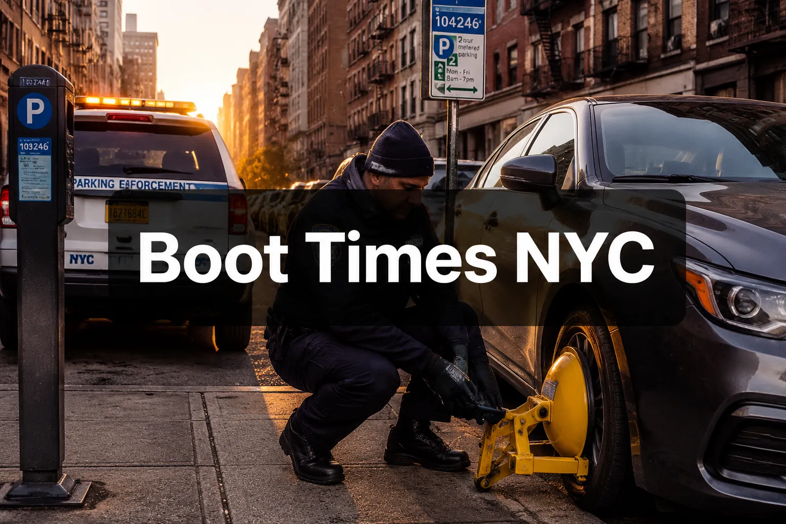 What Time Do They Boot Cars in NYC: Official 2026 Enforcement Guide