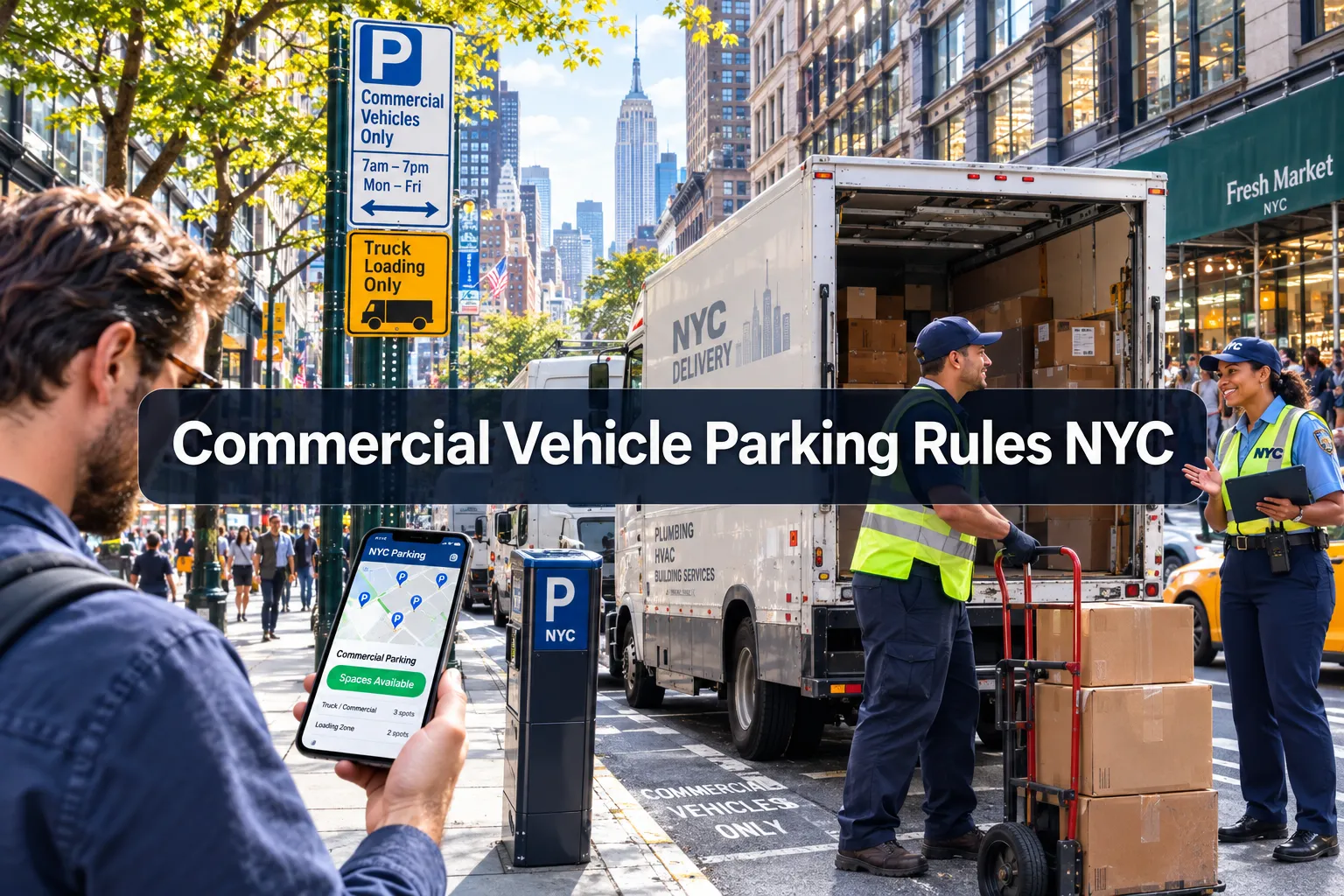 Commercial Vehicle Parking Rules NYC: Official 2026 Guide to Avoiding Fines and Towing