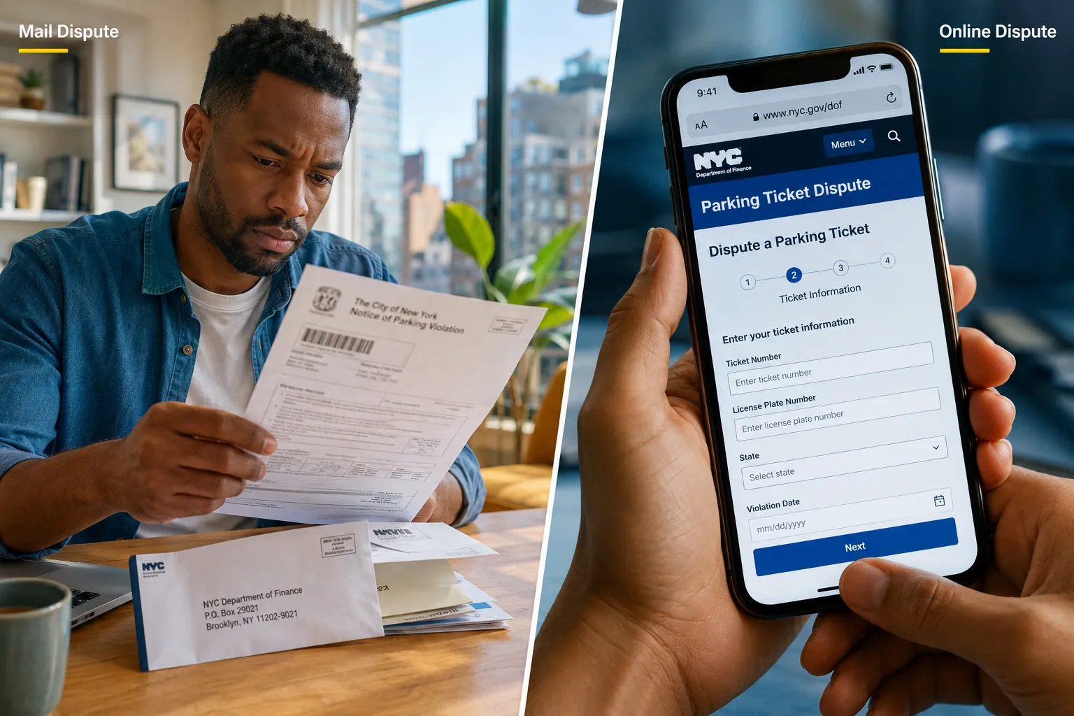 How to Plead Not Guilty NYC Parking Tickets Online