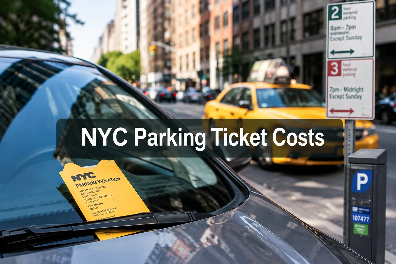 How Much Parking Ticket NYC: Official 2026 Fine Amounts & Penalty Guide