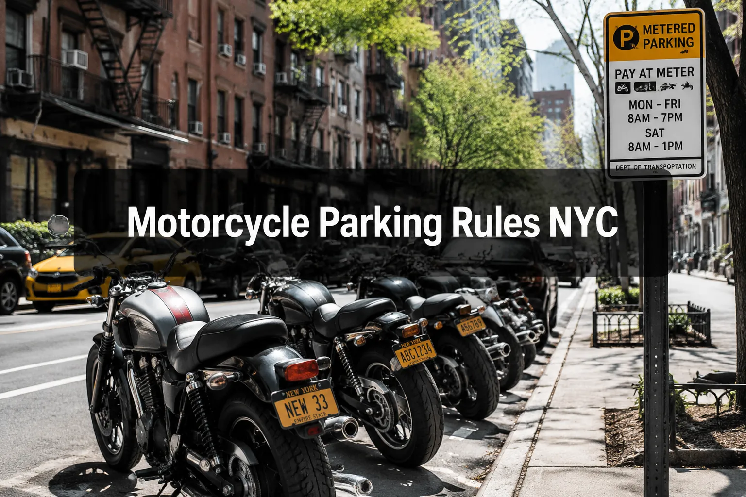 Motorcycle Parking Rules NYC: Official 2026 Guide to Avoid Fines and Towing