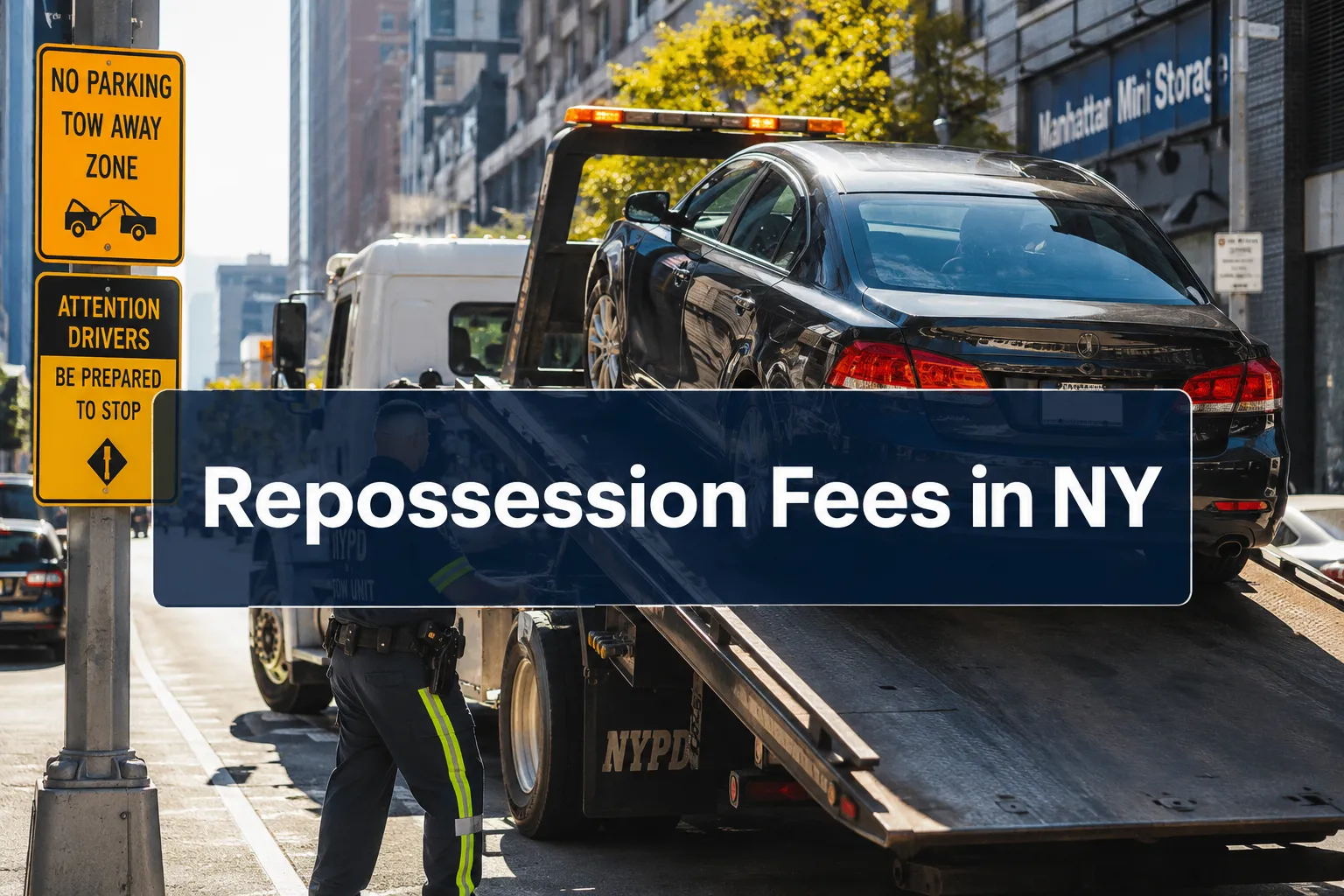 How Much Are Repossession Fees in NY: Official 2026 Cost Breakdown