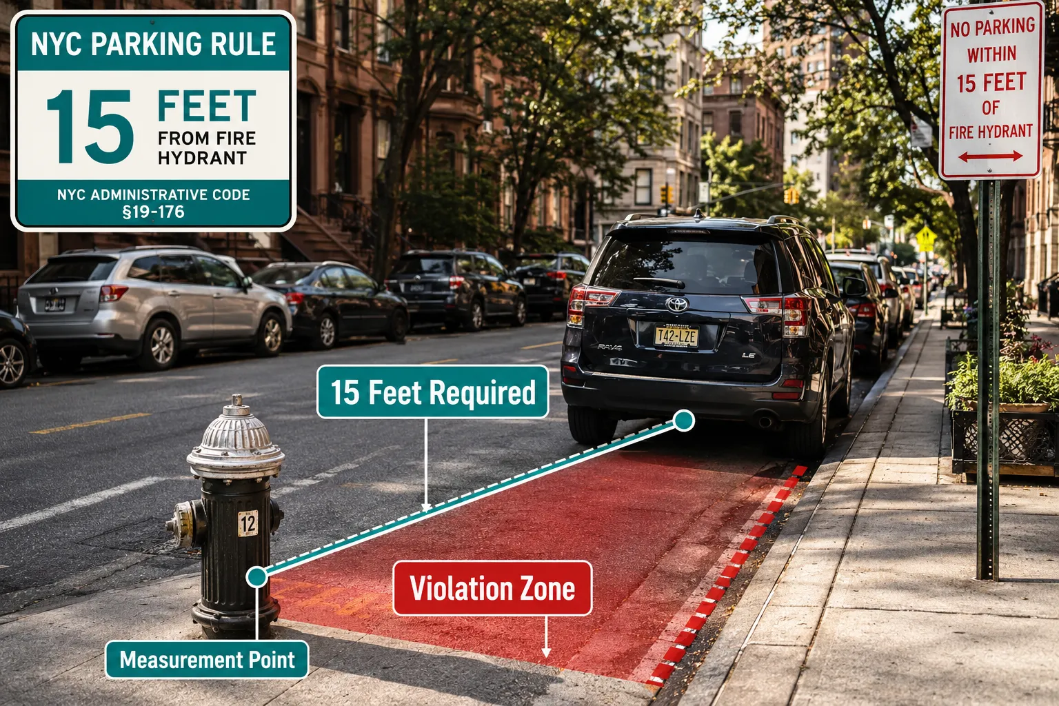 Understanding NYC Fire Hydrant Parking Rules